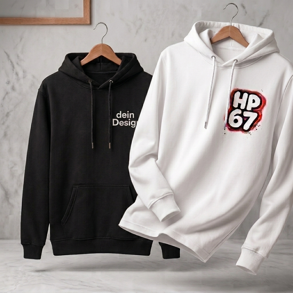 HooDPlaka67 Hoodie – Russell Athletic® Premium Hoodie mit individuellem Druck