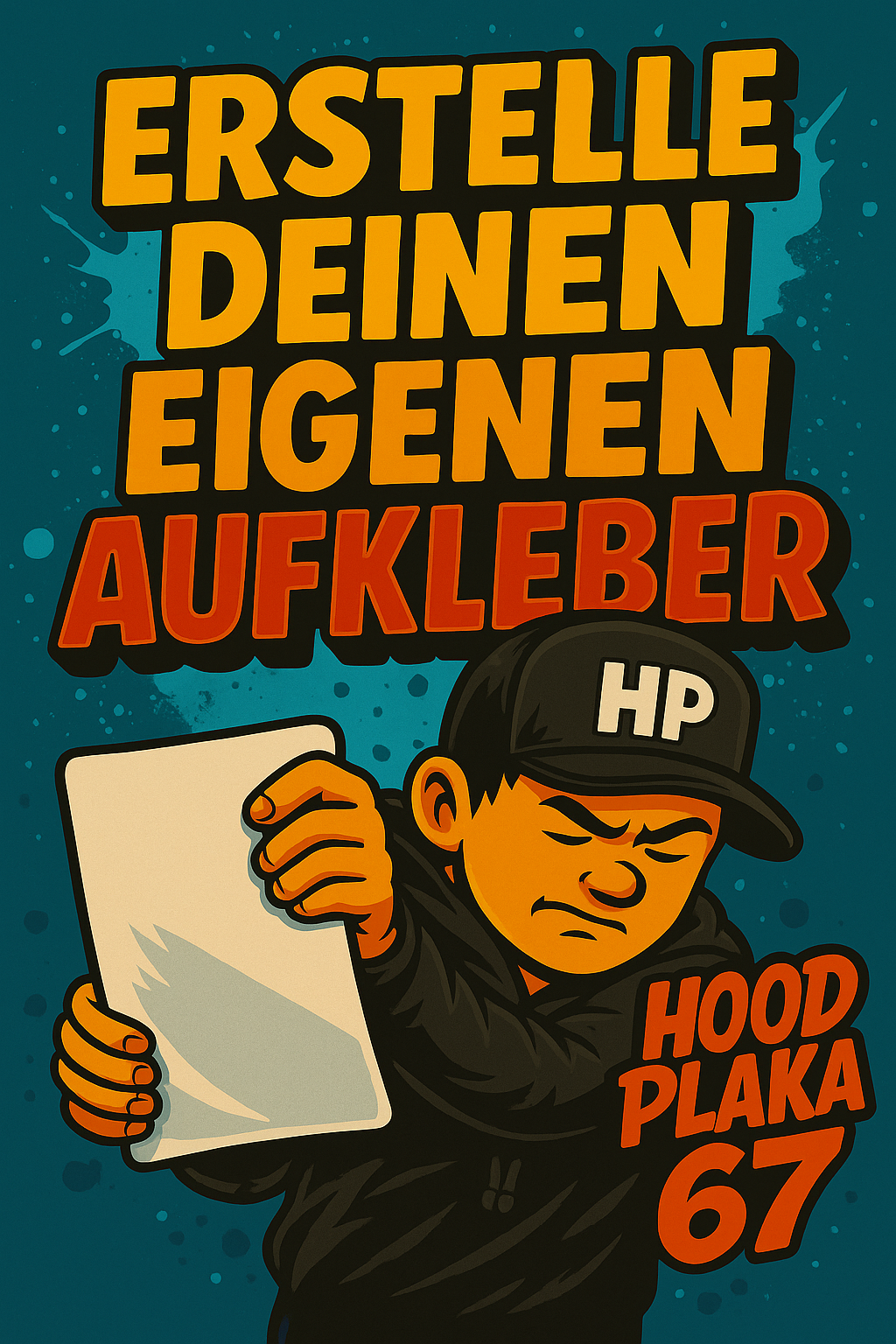 Gestalte mit uns deine eigene Vision deines Aufkleber