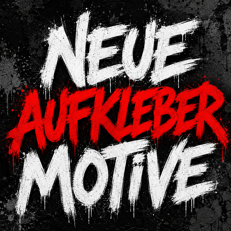 Neue Aufkleber Motive