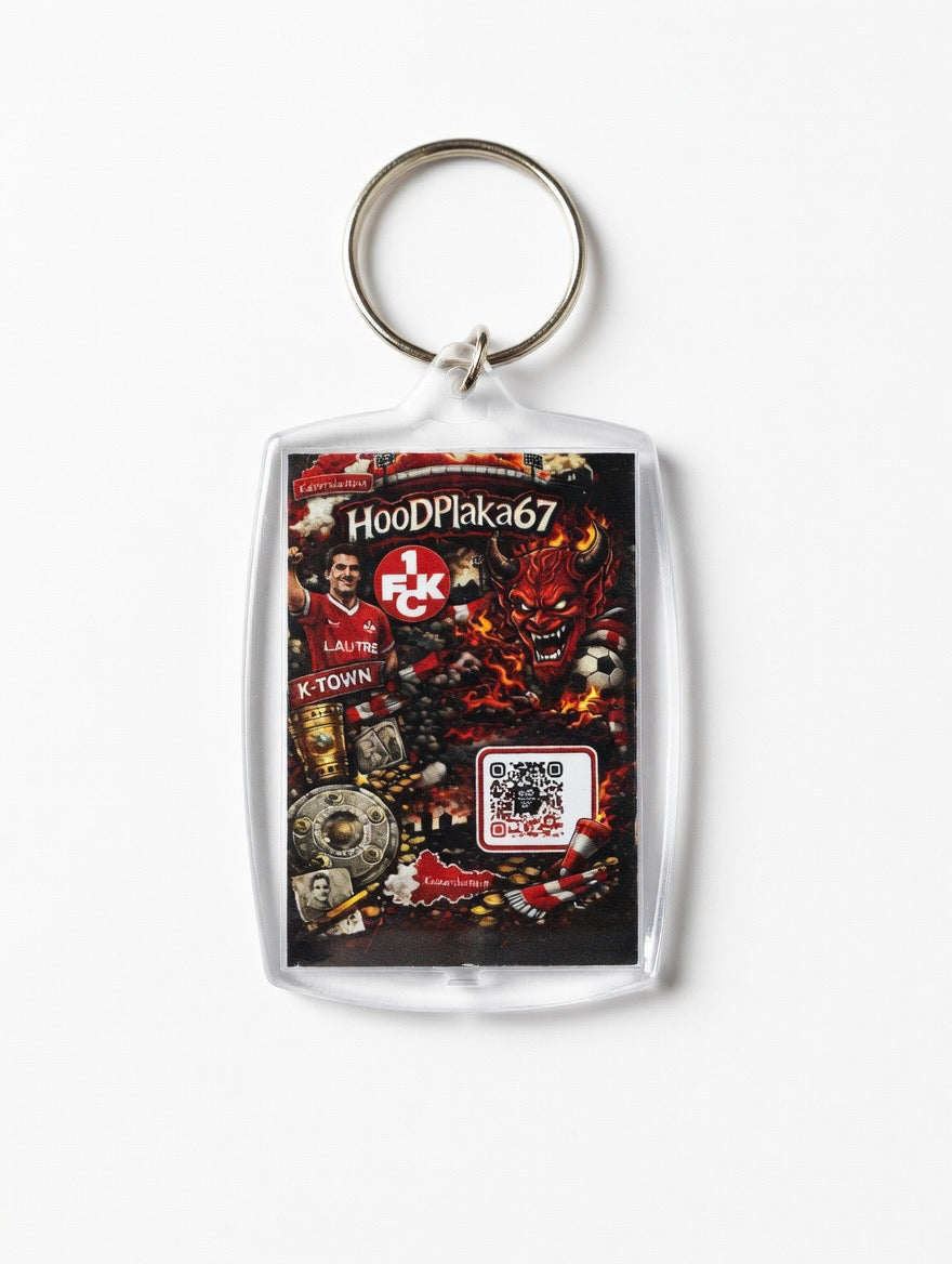 Schlüsselanhänger „SPIDY / HooDPlaka67“ 🔑❤️🖤