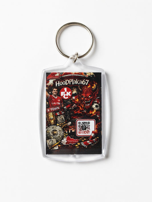 Schlüsselanhänger  HooDPlaka67“ 🔑❤️🖤