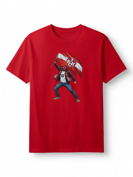 SPIDY Shirt „Jetzt erst recht“ – Schwarz & Rot