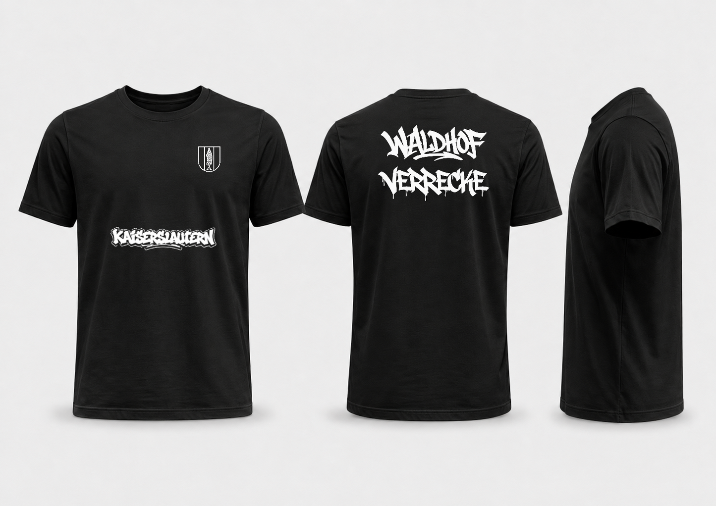 Premium t-Shirt  (Waldhof Verrecke Motiv) - HooDPlaka67
