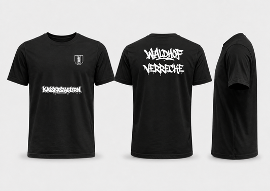 Premium t-Shirt  (Waldhof Verrecke Motiv) - HooDPlaka67
