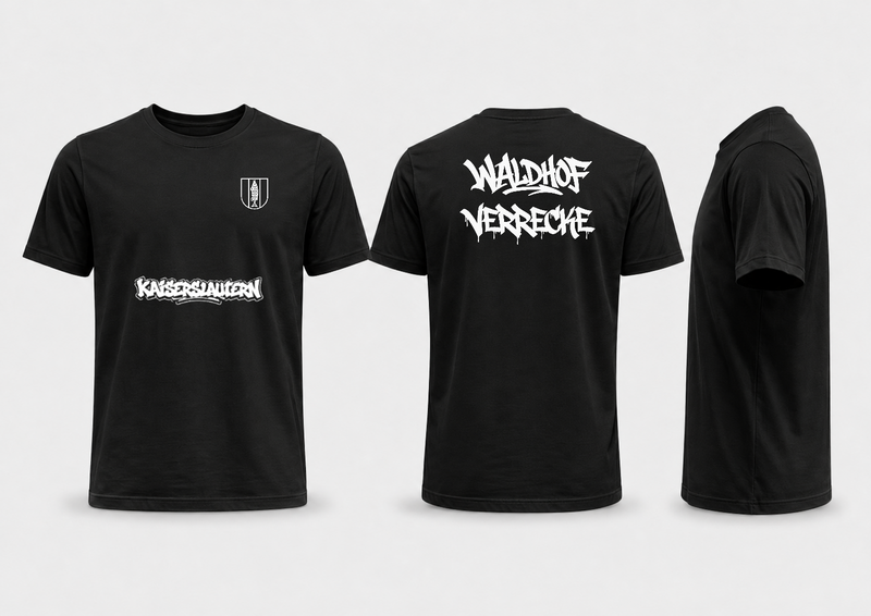 Premium t-Shirt  (Waldhof Verrecke Motiv) - HooDPlaka67