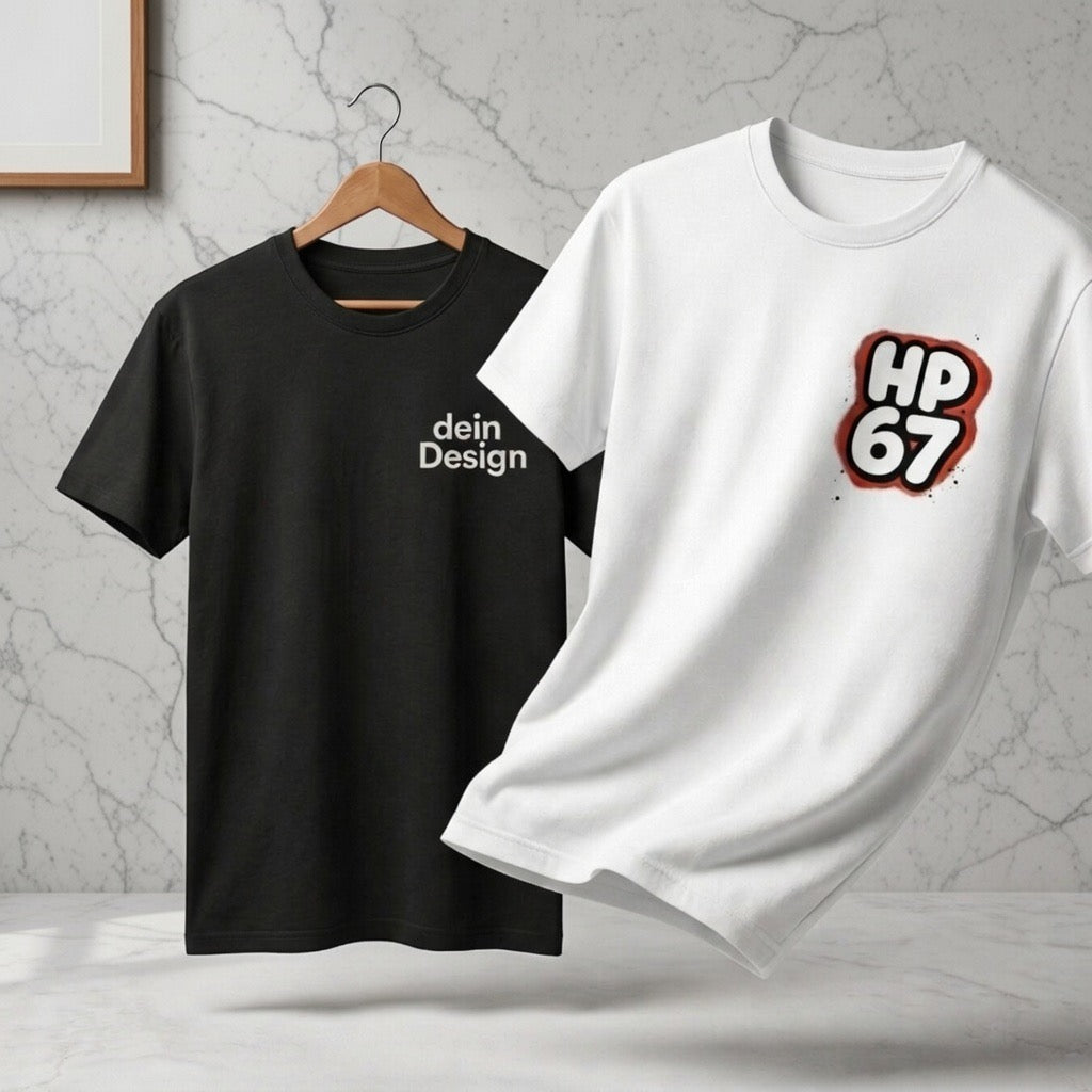 HooDPlaka67 T-Shirt – B&C Collection #E190 mit individuellem Druck